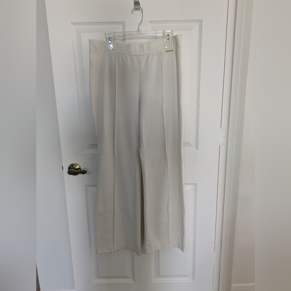 Michael Kors Long Wide Leg Stretch Pant